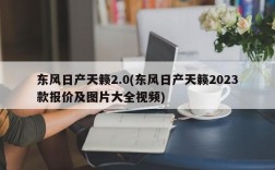 东风日产天籁2.0(东风日产天籁2023款报价及图片大全视频)